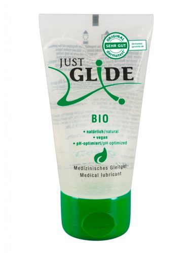 Just Glide Bio - vízbázisú vegán síkosító (50ml)