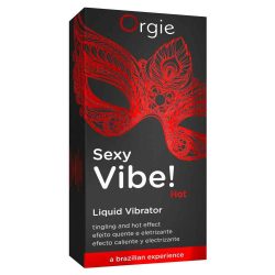   Orgie Sexy Vibe HOT - epres, melegítő folyékony vibrátor (15ml)