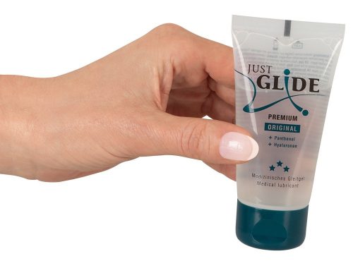 Just Glide Premium Original - vegán, vízbázisú síkosító (50ml)