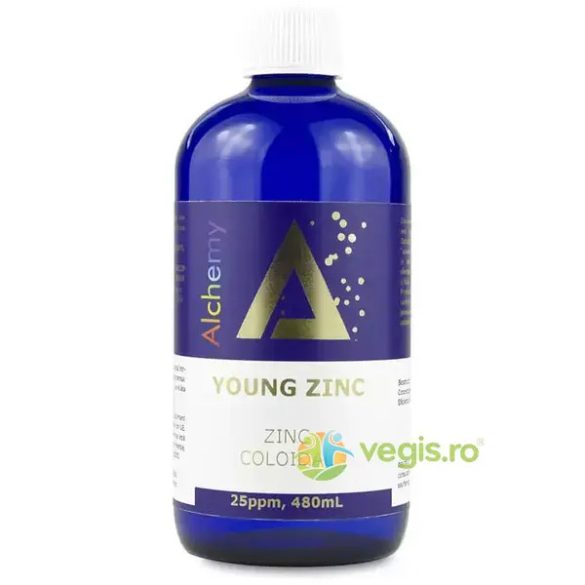 Pure Alchemy cink kolloid young zinc 25ppm 480 ml