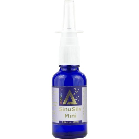 Pure Alchemy sinusilv mini ezüst kolloid orr porlasztó 10ppm 30 ml