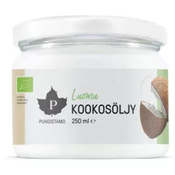   Puhdistamo Extra-neitsyt kookosöljy 250 ml extra szűz bio kókuszolaj