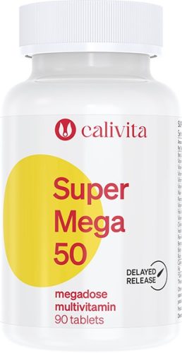 CaliVita Super Mega 50 tabletta Megadózisú multivitamin 90db