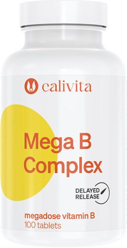 CaliVita Mega B Complex tabletta Megadózisú B-vitamin 100db