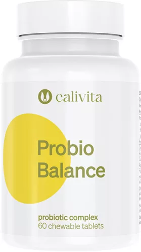 CaliVita Probio Balance rágótabletta Pro- és prebiotikumok 60 db