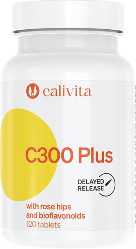 CaliVita C 300 Plus with Rose Hips and Bioflavonoids tabletta C-vitamin-komplex 120db