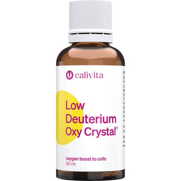 CaliVita Low Deuterium Oxy Crystal Alacsony deutériumtartalmú víz 50ml