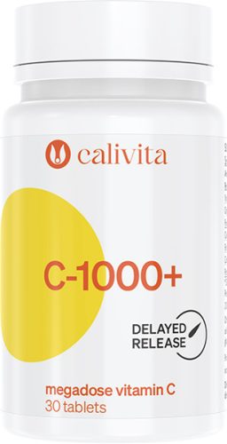 CaliVita C 1000 Plus tabletta Megadózisú C-vitamin 100db