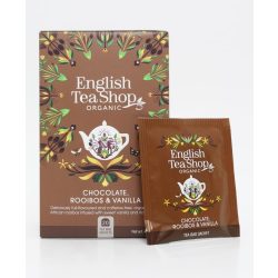 Ets bio csokoládé rooibos&vanília tea 20x1,5g 30 g