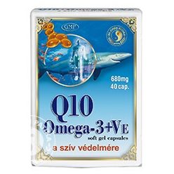 Dr.chen q10+omega-3+e-vitamin kapszula 40 db