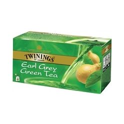 Twinings earl grey zöld tea 25x1,6 g 40 g