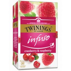   Twinings vörösáfonya és málna herbatea bodzavirággal 40 g