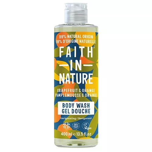 Faith In nature tusfürdő grapefruit-narancs 400 ml