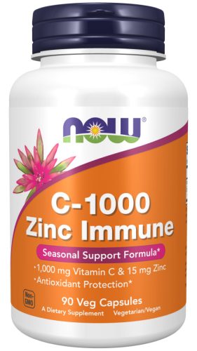 NOW C-1000 ZINC IMMUNE KAPSZULA 90DB