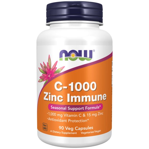 NOW C-1000 ZINC IMMUNE KAPSZULA 90DB