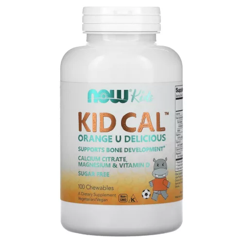 Now Kid-Cal Rágótabletta 100Db