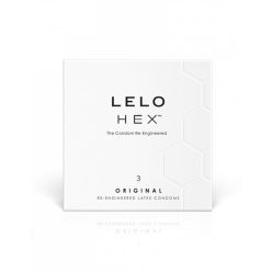 LELO Hex Original - luxus óvszer (3db)