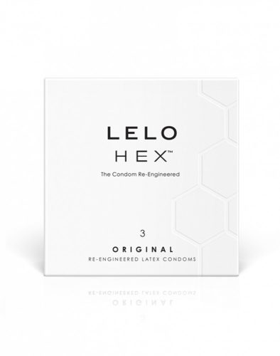 LELO Hex Original - luxus óvszer (3db)