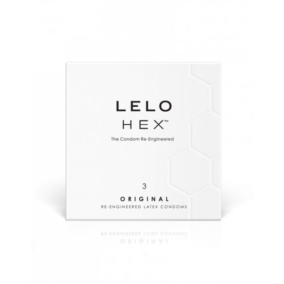 LELO Hex Original - luxus óvszer (3db)