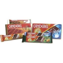 Canderel tejcsokoládé szelet 30 g