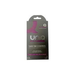 Uniq Eva - latexmentes női óvszer (3db)