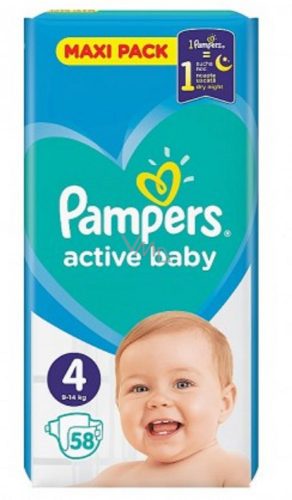 Pampers pelenka ABD MaxiPack S4 58