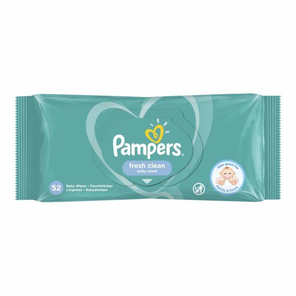 PAMPERS TÖRLŐKENDŐ FRESH CLEAN 52DB