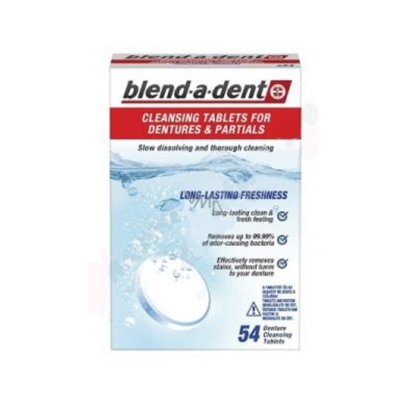 Blend-a-dent Műfogsortisztító tabletta 54db