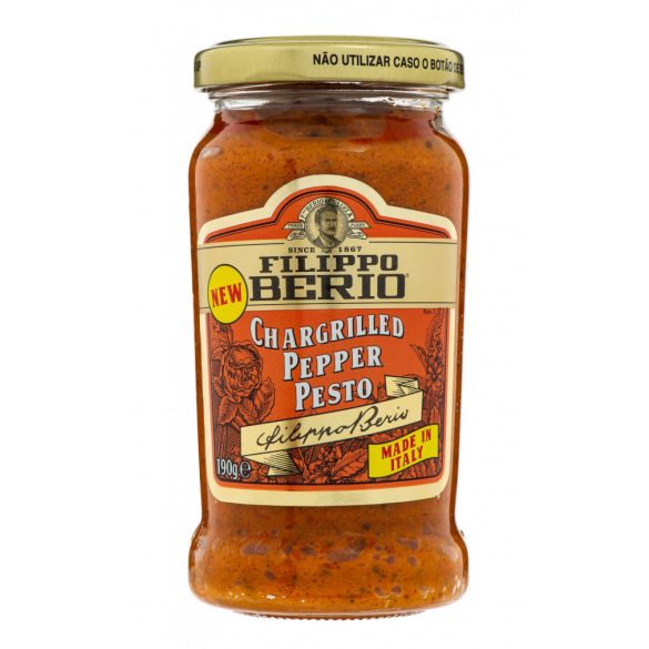 Filippo berio pesto faszénen grillezett paprikával 190 g