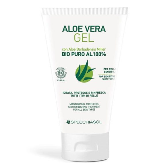 Natur Tanya® S. Aloe vera elsősegély gél - minden bőrtípus számára. ECOBIO minősítésű 100%-os, külsőleg