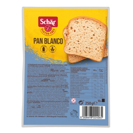 Schar gluténmentes kenyér pan blanco 250 g