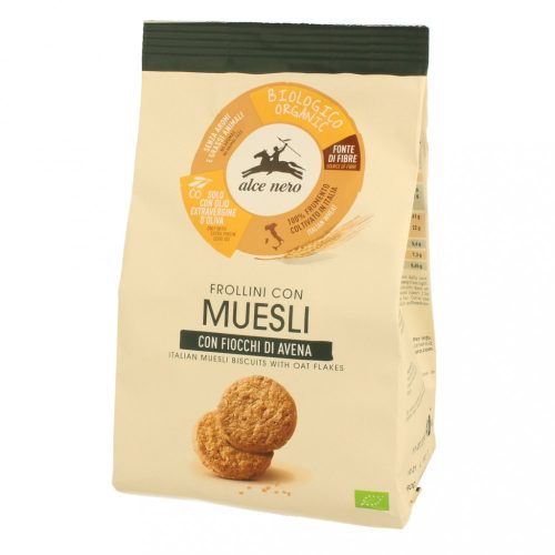 Alce Nero bio müzlis keksz 250 g