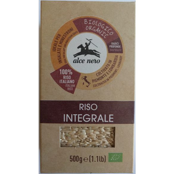 Alce Nero Bio Rizottónak való Szuperfinom Barnarizs 500g