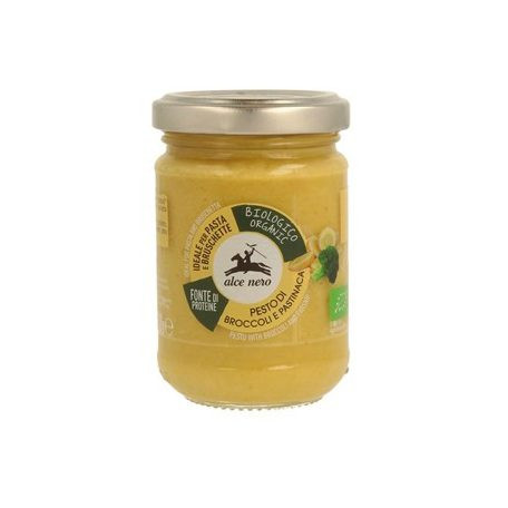 Alce Nero bio brokkoli-paszternák pesto 130 g