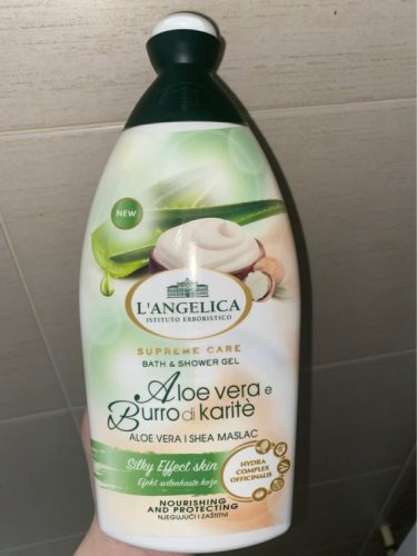 Langelica officinalis hab&tusfürdő aloe vera-shea vaj 500 ml