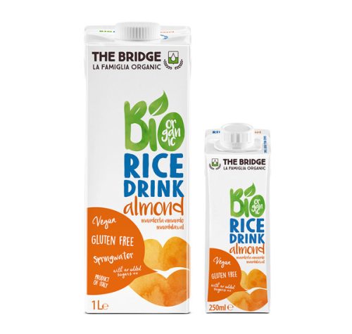 The Bridge bio mandulás rizsital gluténmentes 250 ml