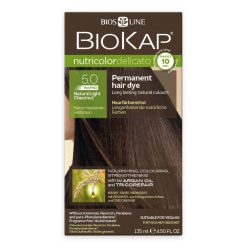   Biokap Nutricolor Rapid Tartós hajfesték Nr 5.0 Natural Light Chestnut 135ml