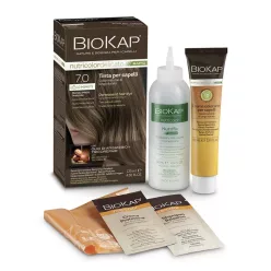  Biokap Nutricolor Rapid Tartós hajfesték Nr 7.0 Natural Medium Blond  135ml
