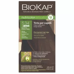   Biokap Nutricolor Rapid Tartós hajfesték Nr 5.34 Honey Chestnut 135ml