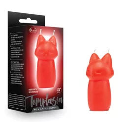 Temptasia Fox - SM Vegán gyertya (piros)
