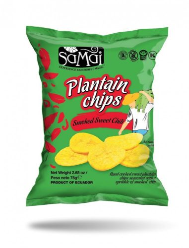 Samai plantain főzőbanán chips édes chili 75 g