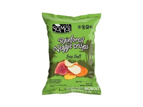 Samai rainforest zöldség chips tengeri sós 115 g