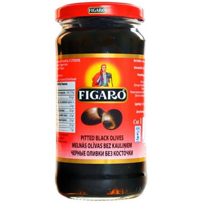 Figaro Olívabogyó Fekete Magozott  240 g