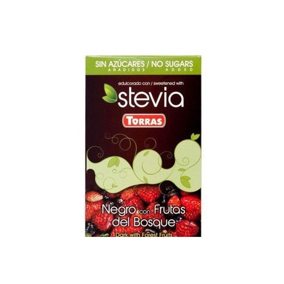 Torras gluténmentes étcsokoládé erdei gyümölcs steviával 125 g