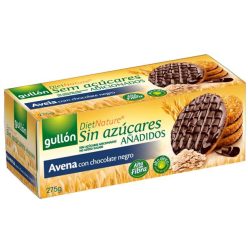   Gullón avena étcsokoládé zabkeksz cukor hozzáadása nélkül 275 g