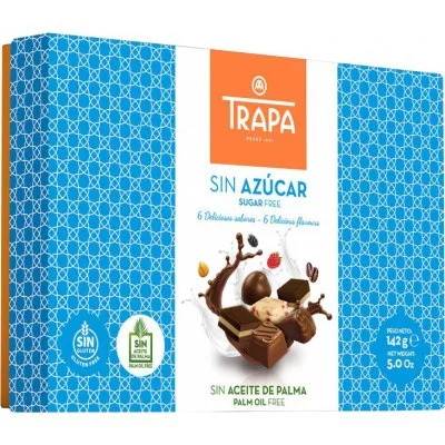 Trapa Sin Azucar Cukormentes Bonbon Gm. 142 g