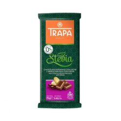   Trapa Stevia táblás tejcsokoládé puffasztott rizzsel 75 g