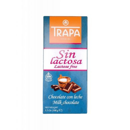 Trapa Lactose Free laktózmentes táblás tejcsokoládé 90 g