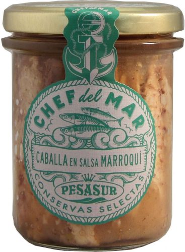 Pesasur Makréla marokkói salsa szószban, üvegben 195g