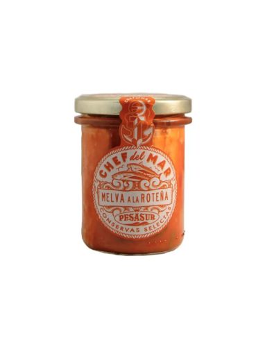Pesasur Melva hal rotena szószban, üvegben 195g